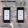 Restaurant Pager 16 Coasters Paging System Max 98 Nursery Pager Wireless Paging Queuing Calling System Touch Screen with Vibration, Flashing and Buzzer for Social Distance Hotels and Cafes Image 4