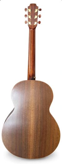 Left handed Lowden semi acoustic guitar