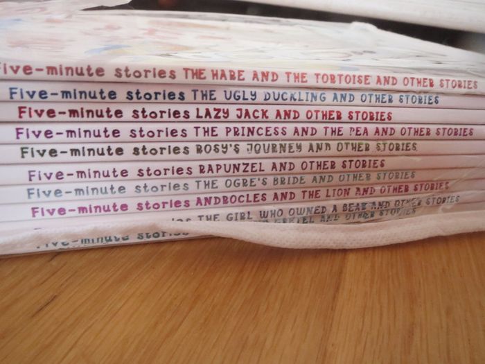 Five-minutes Stories reading book set children
