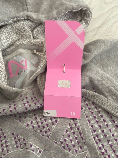 BNWT Next Sport Grey Hoody Size 10