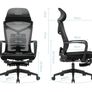 SIHOO Ergonomic Reclining Office Chair Image 8