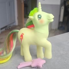 Mimic Rare HTF with Brush TE Twinkle Eye Ponies MLP G1 My Little Pony