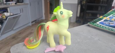Mimic Rare HTF with Brush TE Twinkle Eye Ponies MLP G1 My Little Pony