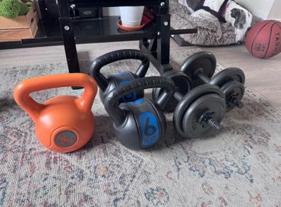 Kettlebells and Dumbbells
