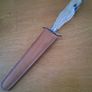 Taxidermy Deer Hoof Letter Opener and sheath Image 2