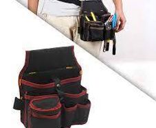 Multifunctional Tool Storage Bag Pouch Belt Electrician Toolkit Drill Waist Bag Wrench Screwdriver Hardware Tool Bags Organizer