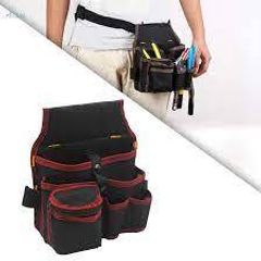 Multifunctional Tool Storage Bag Pouch Belt Electrician Toolkit Drill Waist Bag Wrench Screwdriver Hardware Tool Bags Organizer