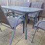 FREE grey patio table and 6 chairs Image 2