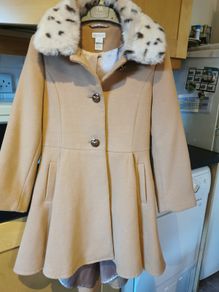 Monsoon girls coat 7-8yrs