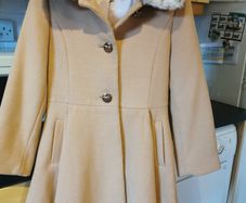 Monsoon girls coat 7-8yrs