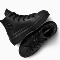 Converse Chuck Taylor All Star Lugged Lift Platform Leather High Top