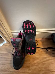 woman hiking boots