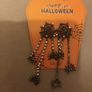 Hallloween spider Web drop earrings Image 2