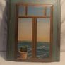 Antique Oil on Window Shutter Image 2