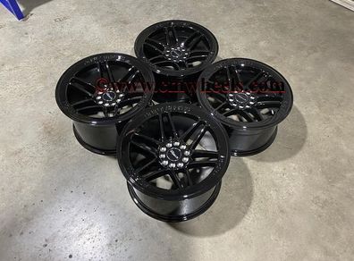 18" Inch Strom DS-25 Drift Alloy Wheels 5x114.3 Fits Nissan silvia skyline S14 S15 RX7 MX5 R32 R33 LEXUS IS200 IS300