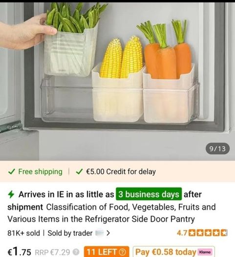 Only 1 Euro Each!! - Brand New Storage Items
