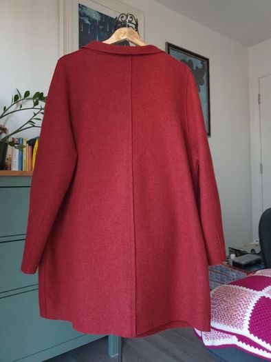 Oska Burgundy Red Wool Coat Size 3