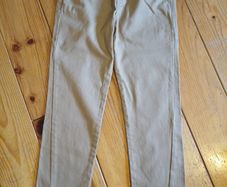 Age 8-9 Beige Skinny Trousers