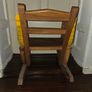 Madrigal Studios Carved Rocking Double Swans Chair Image 5