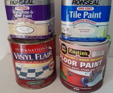 Free Paint Lot Floor Tile MDF Plus Sample Pots