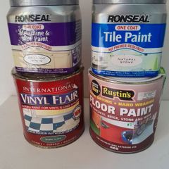 Free Paint Lot Floor Tile MDF Plus Sample Pots