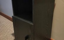 Locker (Black Grained) 615 h x 290 w x 280 d (mm)