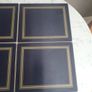 4 Oxford Blue Lady Clare Place Mats Image 3