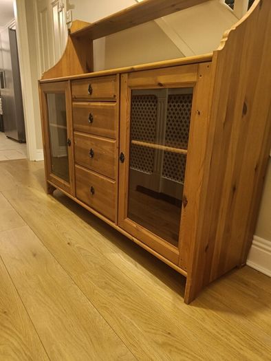 IKEA Leksvik Solid Pine Sideboard