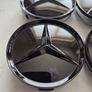 Mercedes Gloss Balck caps - FREE POST Image 3