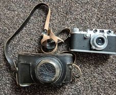 leica iiic and 50mm elmar lens