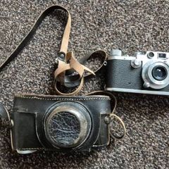 leica iiic and 50mm elmar lens