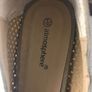 Size 7 wedge beige shoes. Image 4