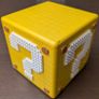 Super Mario 64 Question Mark Block Lego Set - Complete with instructions Image 2