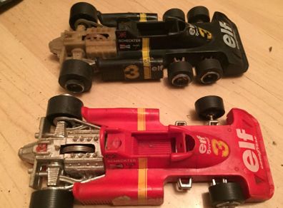 Retro Formula 1 Race Cars