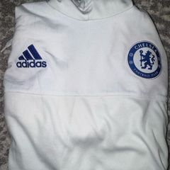 Adidas original Chelsea FC white hoodie 2015-2016