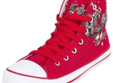 Official AC/DC Hi Top Sneakers in Size 11 (Brand New & Boxed)