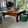 Large Antique Coffee Table Image 3
