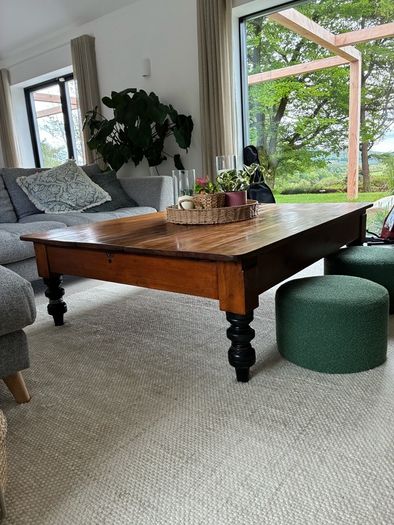 Large Antique Coffee Table