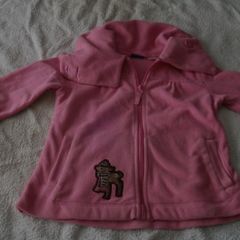 fleece cardigan