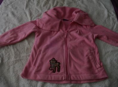 fleece cardigan
