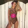 Swimsuit/ bodysuit  - lips pattern Image 2