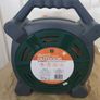 Masterplug Two Socket 20 Meters Retractable Weatherproof Case Reel Image 3