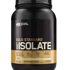 Optimum Nutrition Gold Standard 100% Isolate Protein Vanilla 930g
