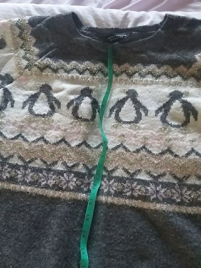 Grey Fairisle Style Jumper