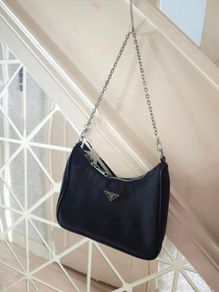 Shoulder Bag with Prada Logo