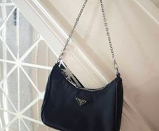 Shoulder Bag with Prada Logo