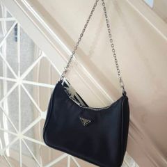 Shoulder Bag with Prada Logo