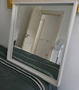 Mirror 65cm x 65cm white