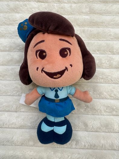 Disney Officer Giggle McDimples Plush approx. 8 Toy Story 4 Used Please see photos