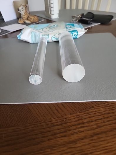 Solid glass rod